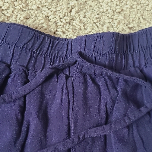 High Waist Rayon Elastic Shorts - Picture 5 of 14